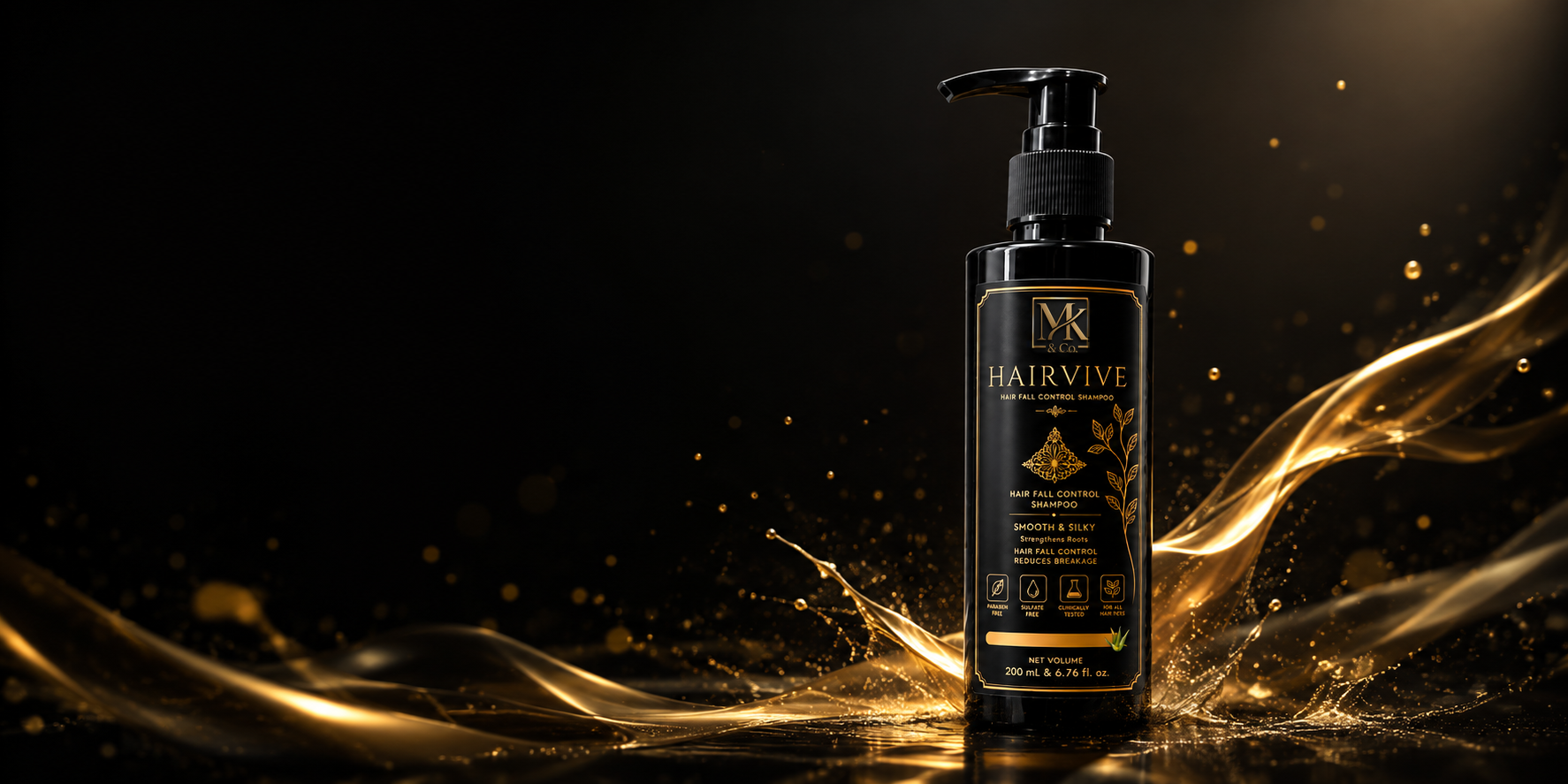 Hairvive in golden glow